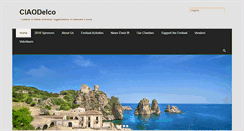 Desktop Screenshot of ciaodelco.org